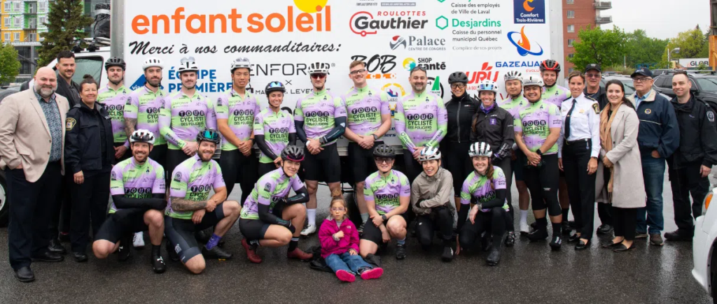 Laval Police cycling tour - Laval Weekly