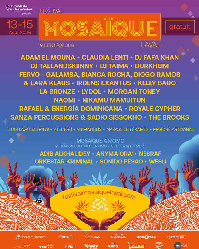 Festival Mosaïque 2026 - Laval Weekly
